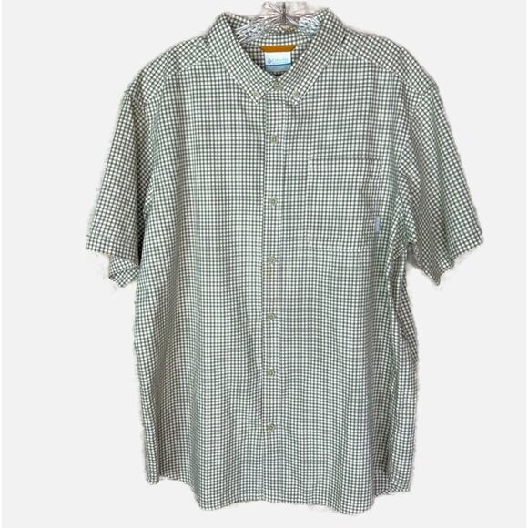 Columbia Men’s Plaid Casual Button Down Shirt - Picture 1 of 6
